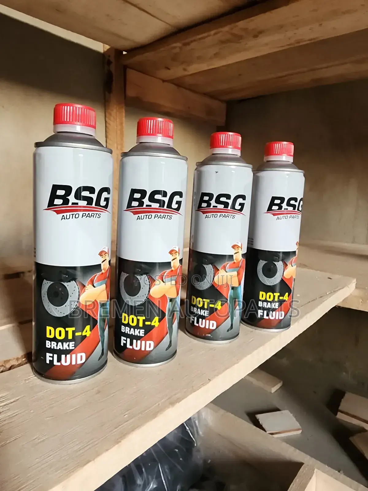 Brake Fluid D0t-4 500ml