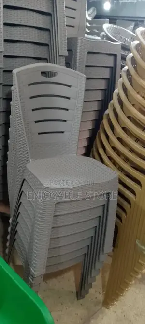 Gray Plastic Hotel Chairs