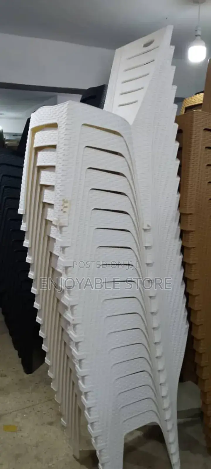 Gray Plastic Hotel Chairs