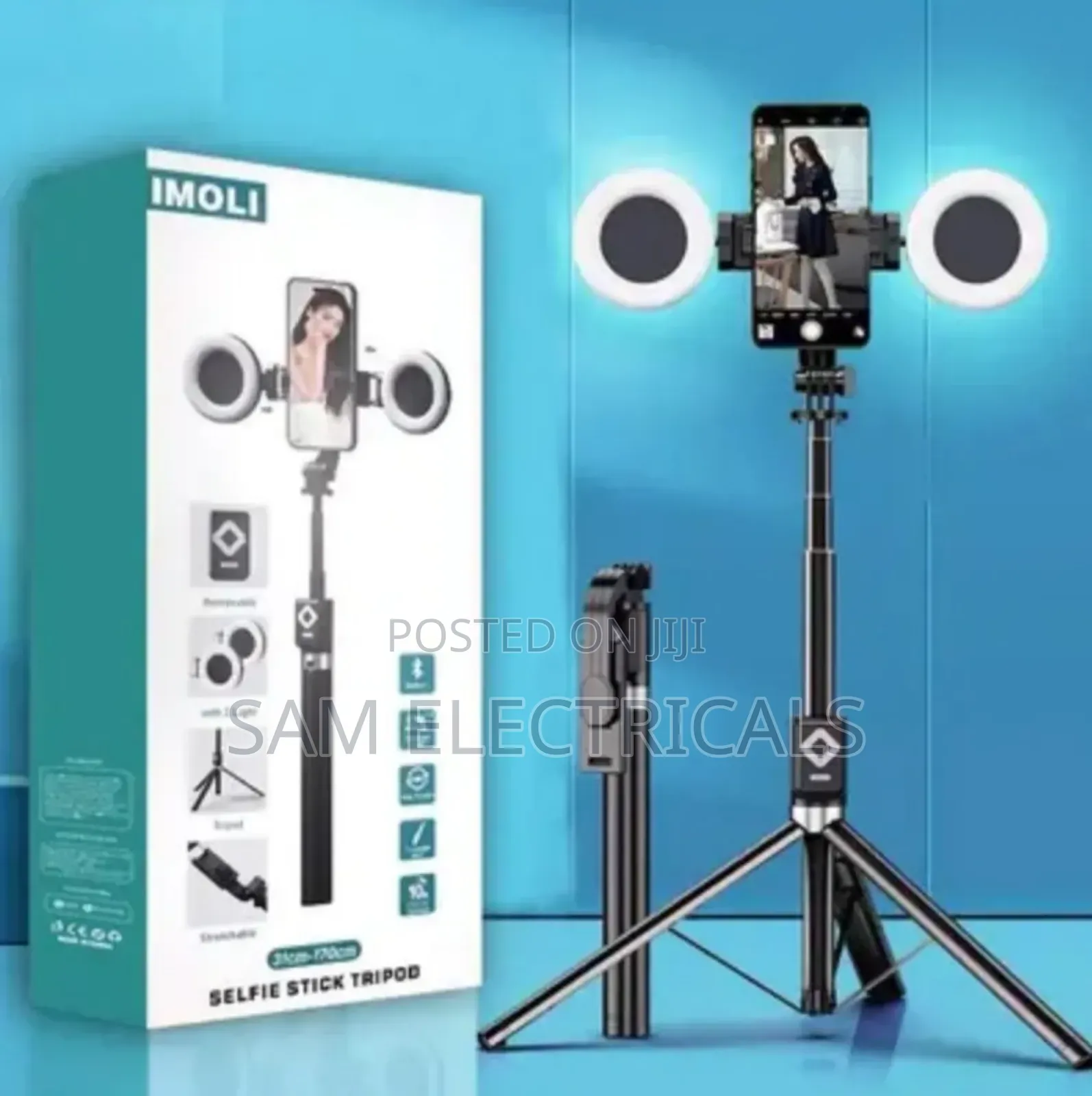 Bluetooth Selfie Stick Tripod