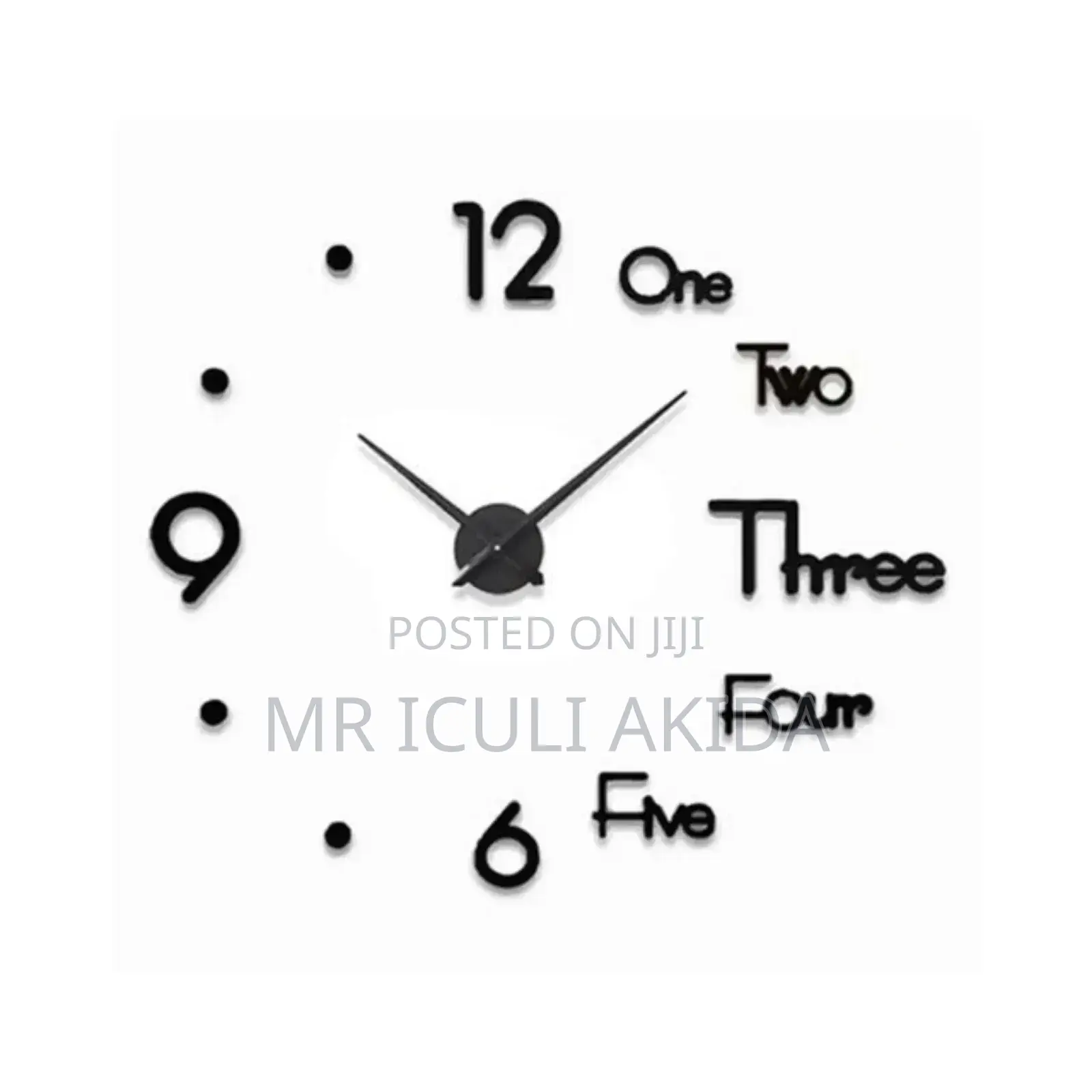 Smart DIY Luxury Acrylic 3D Modern Wall Clock