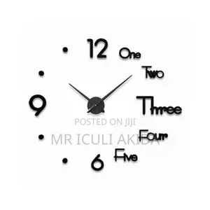 Smart DIY Luxury Acrylic 3D Modern Wall Clock