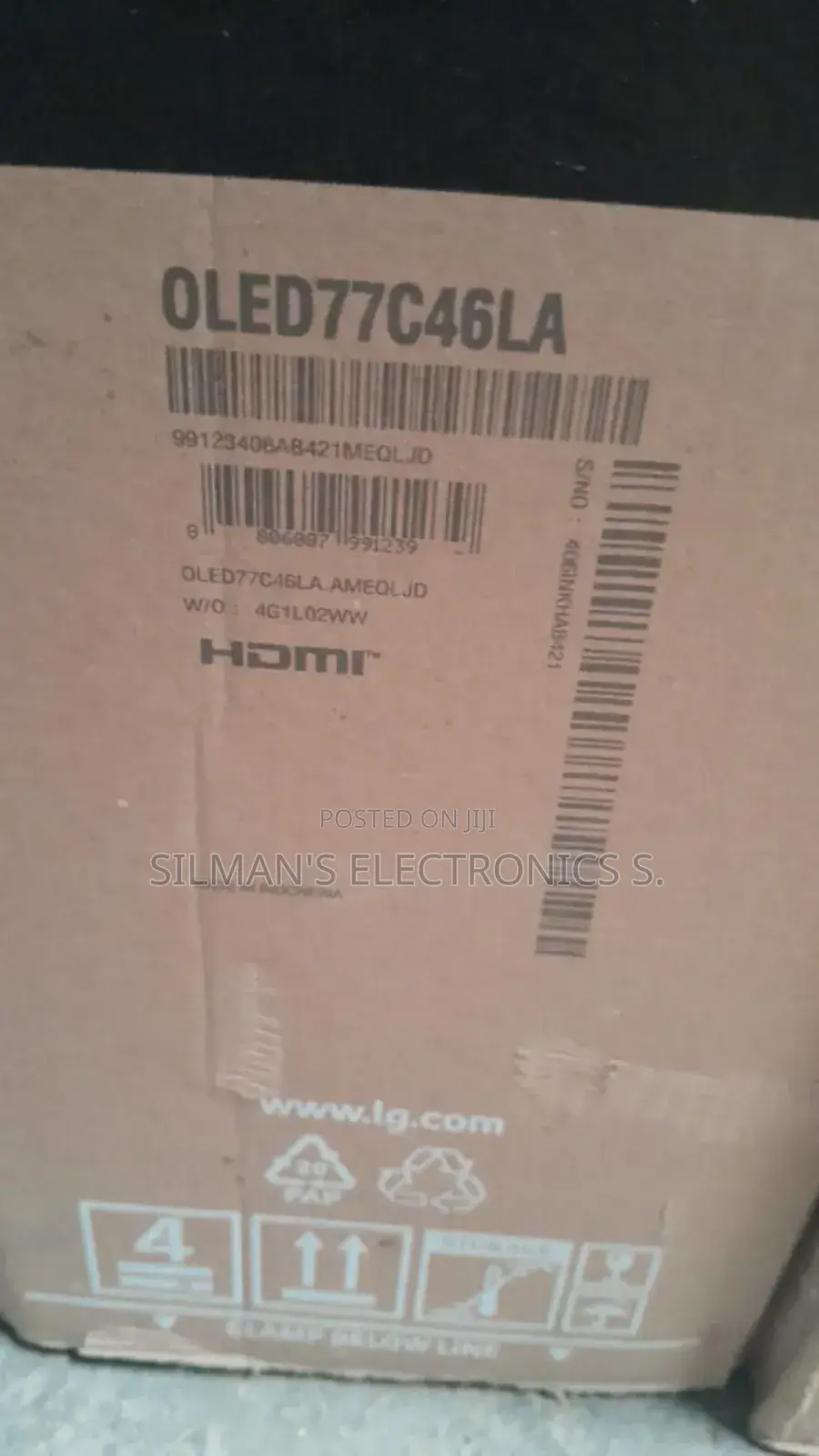LG 77" Oled Evo C4 2024 Model TV