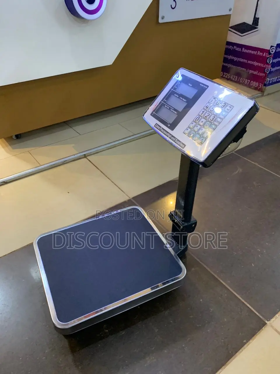 UNBS Certification Mark for Platform Weighing Scale