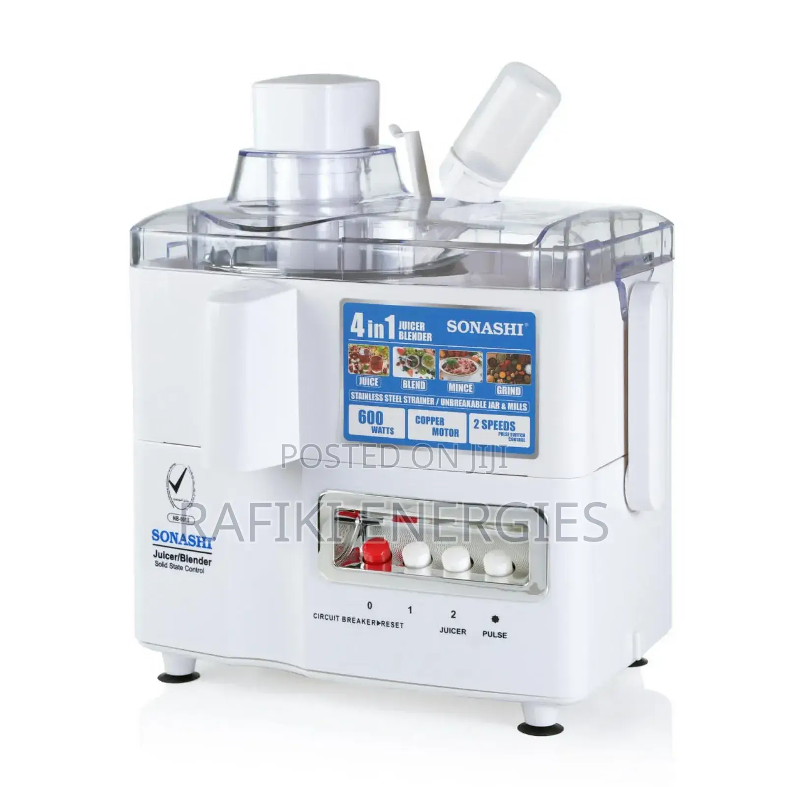 Sonashi 4 in 1 Powerful Juicer Blender