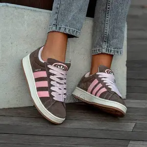 Legit Adidas Campus Brown Prink Sneakers