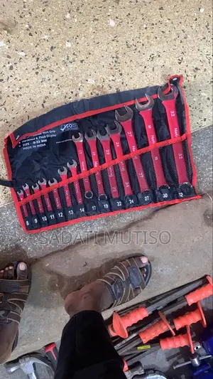 Combined Spanner Set / Ring and Open Spanner Set