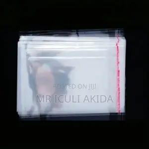 26x40 Plastic Sealing Clear Polythene Bags WTH Adhesive Seal