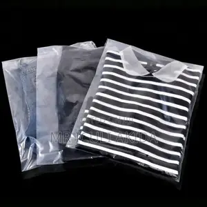 26x40 Plastic Sealing Clear Polythene Bags WTH Adhesive Seal