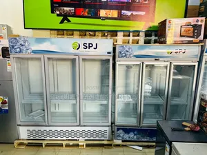 SPJ 1500litres Triple Door Display Chillers/Refrigerators.