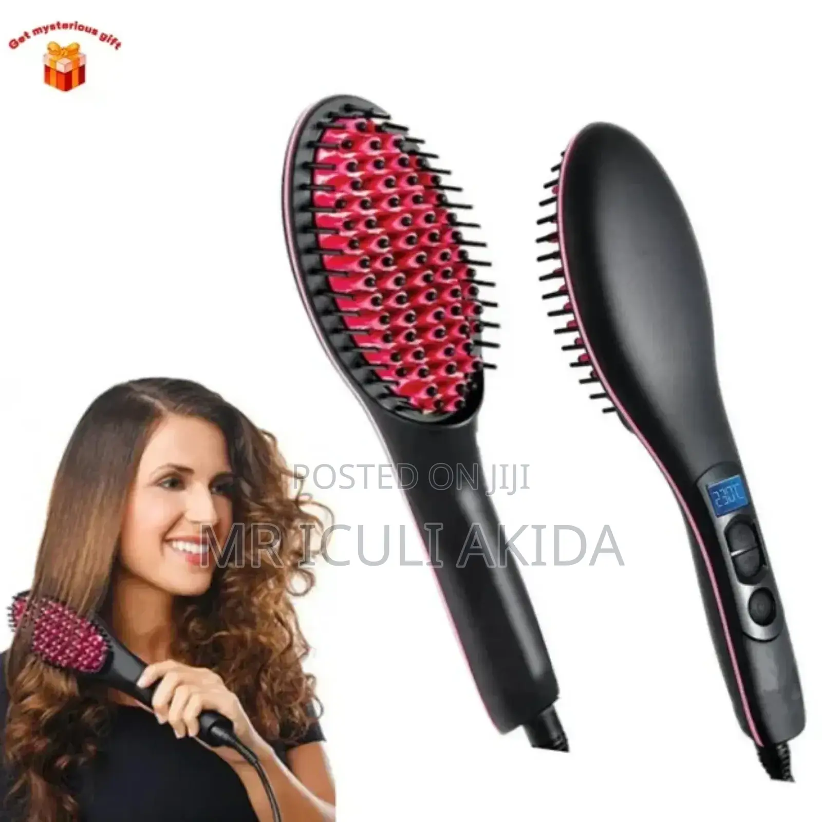 Simply Straight Electric Hair Straightening Hot Comb