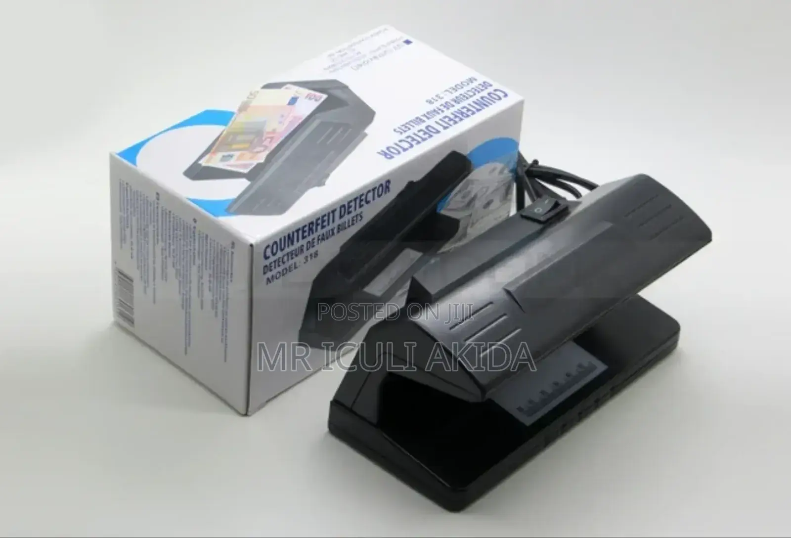 Portable UV Light Counterfeit Currency Fake Money Detector