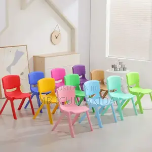 Jumbo Size Plastic Daycare Home Kids Learning Chairs