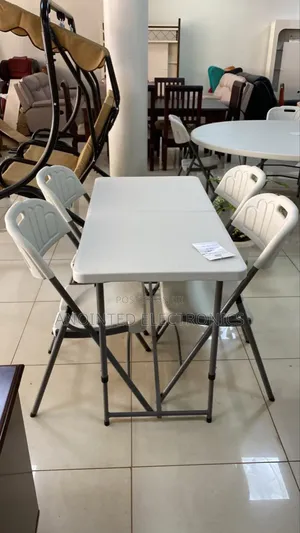 Foldable Table With Chairs