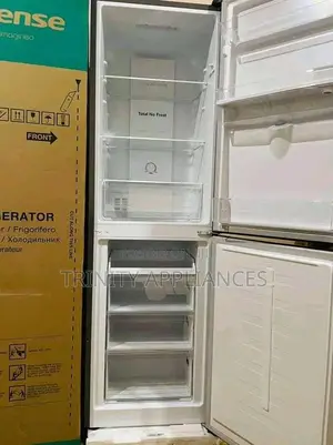 Hisense 341l Double Door Bottom Freezer With Dispenser Fridg