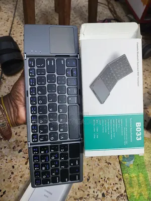 Foldable Bluetooth Keyboard Touch Pad