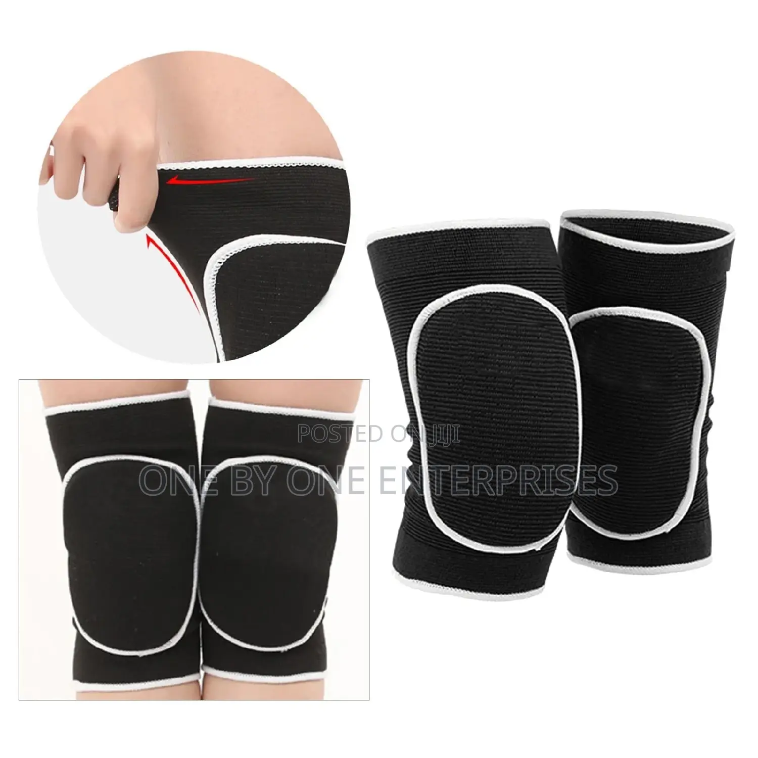 Knee Guard Elastic Non-Slip Basketball Knee Sleeves