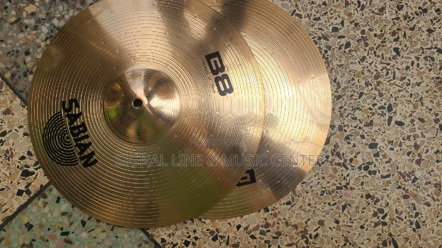 Sabini Hi Hat Cymbals Drum