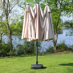 Outdoor Phi-Villa 15ft Double Top Patio Garden Umbrella