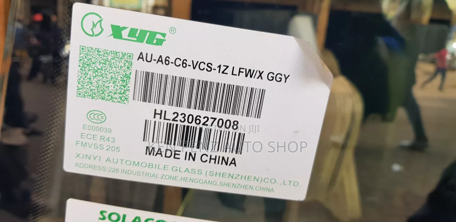 Wind Shield for Audi A6 and Vs