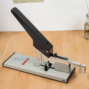 Heavy-Duty Manual Metal Desktop Stapler Machine WTH Long Arm