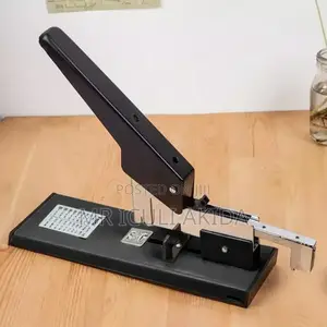 Heavy-Duty Manual Metal Desktop Stapler Machine WTH Long Arm