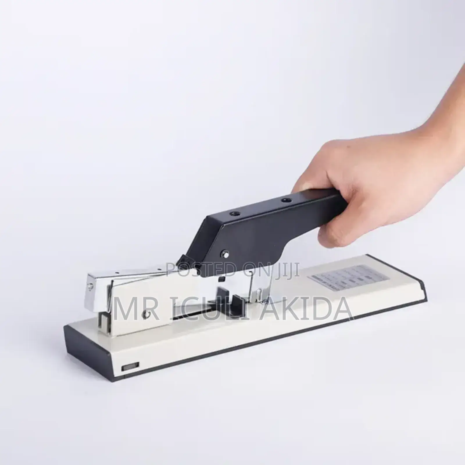 Heavy-Duty Manual Metal Desktop Stapler Machine WTH Long Arm