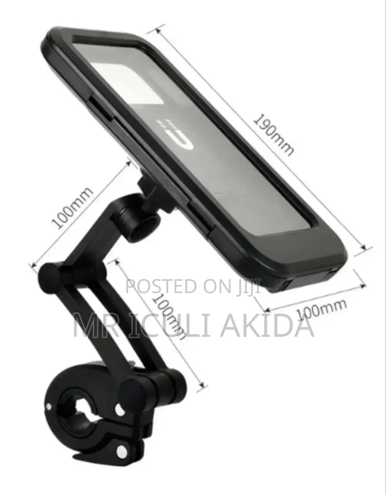 Waterproof Adjustable Retractable Bike Smart Phone Holder