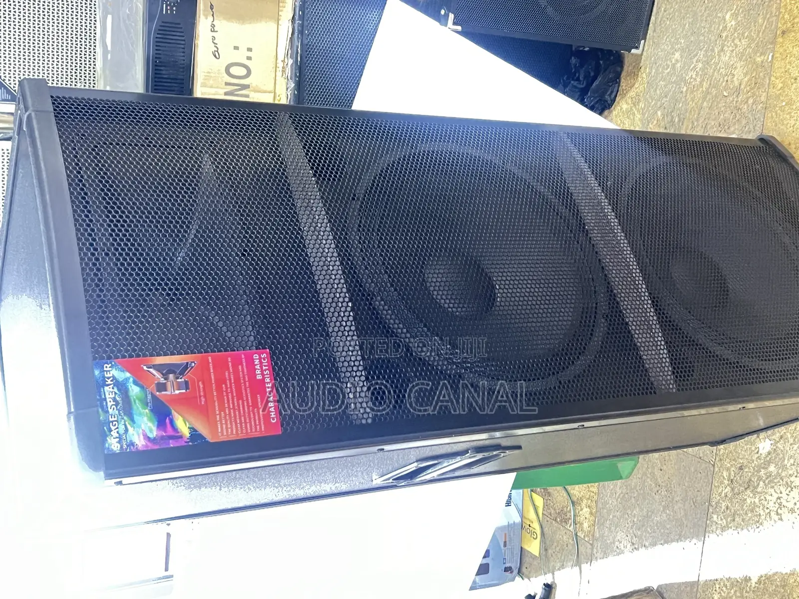 15” Double Full Range Speaker
