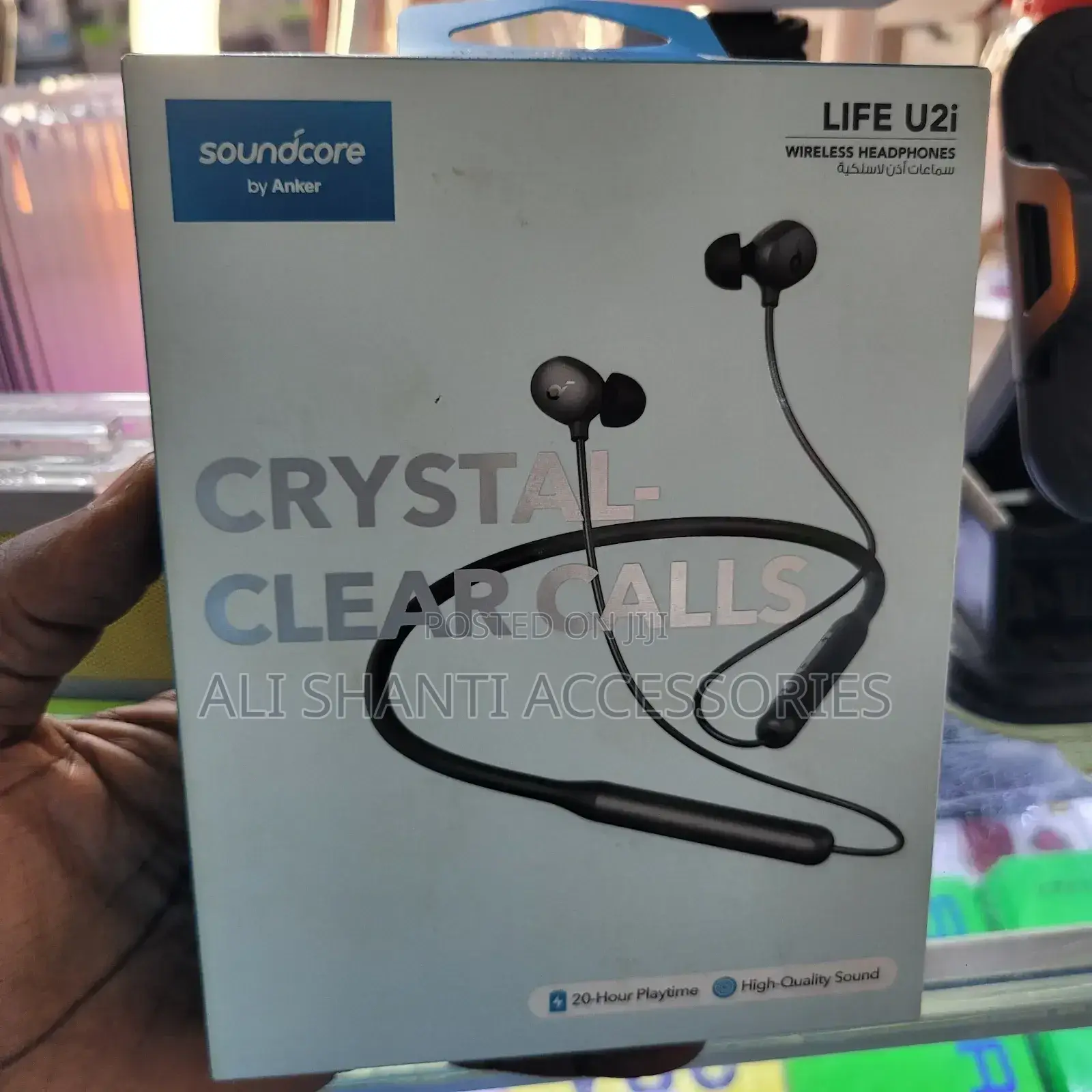 Soundcore Crystal Clear Sound Neck Band Ear Phone