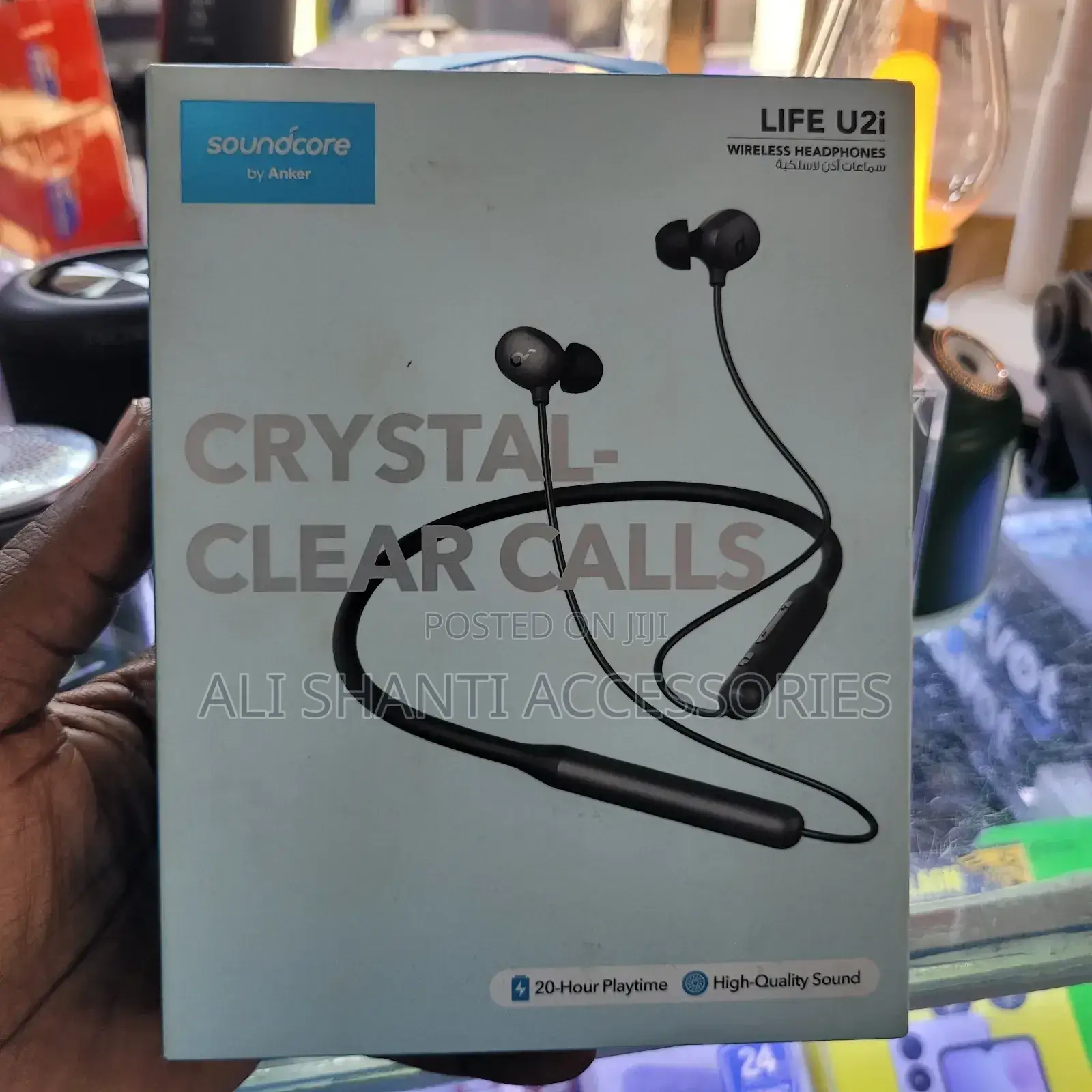 Soundcore Crystal Clear Sound Neck Band Ear Phone