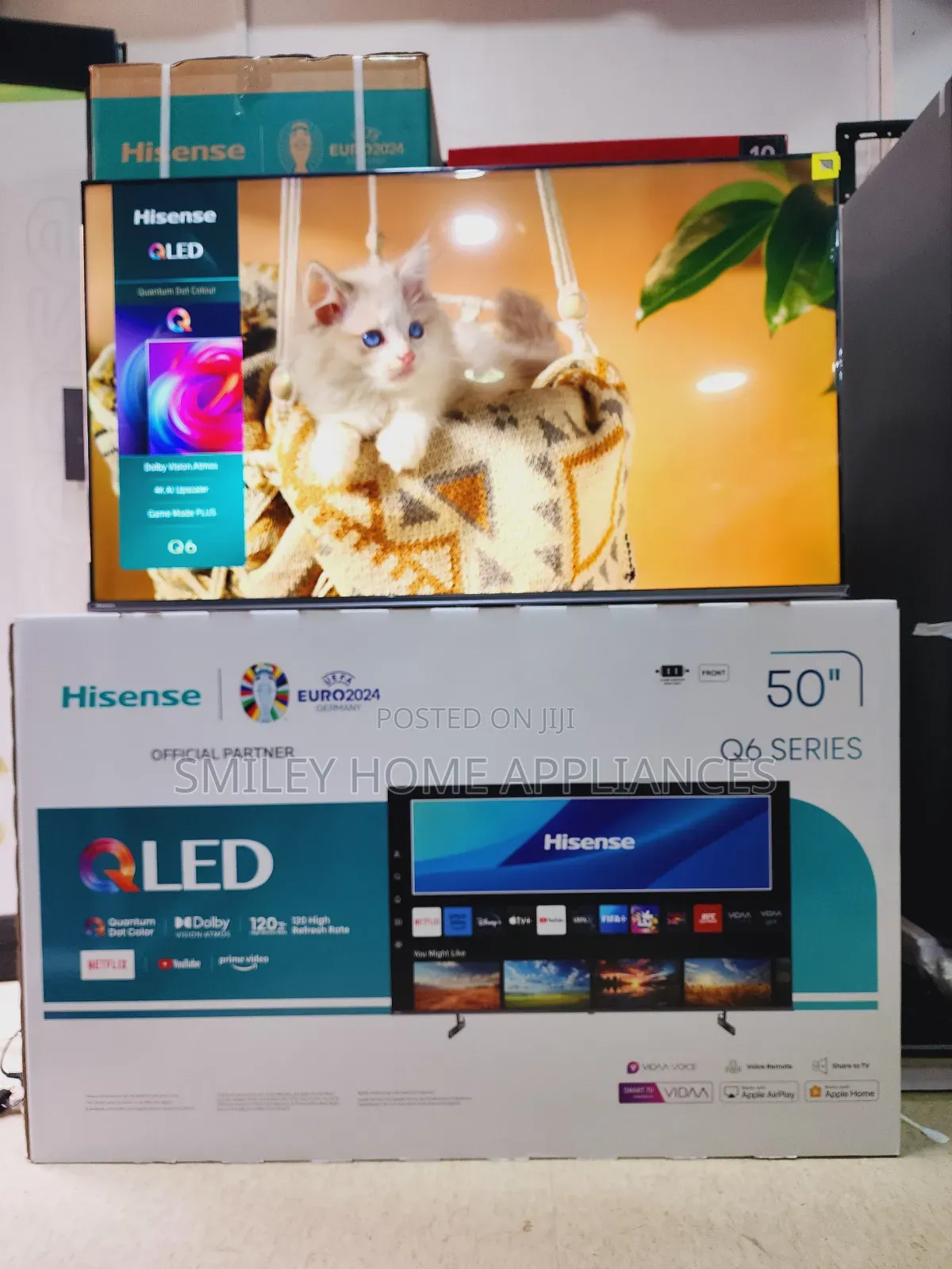 Hisense QLED 50inches Smart Tv