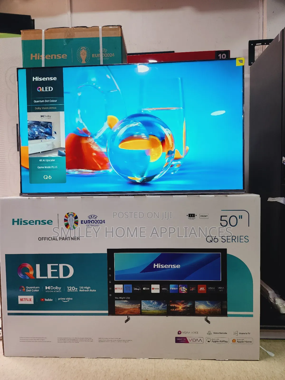 QLED 6series HISENSE 50inches Smart Tv