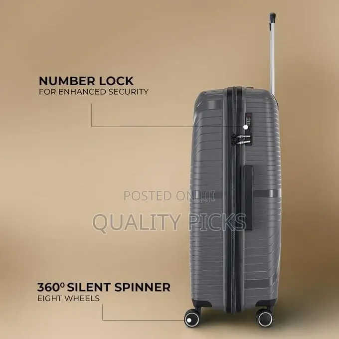 20 Inch, 55cm Hard-Sided Polypropylene Check-in Luggage Bag
