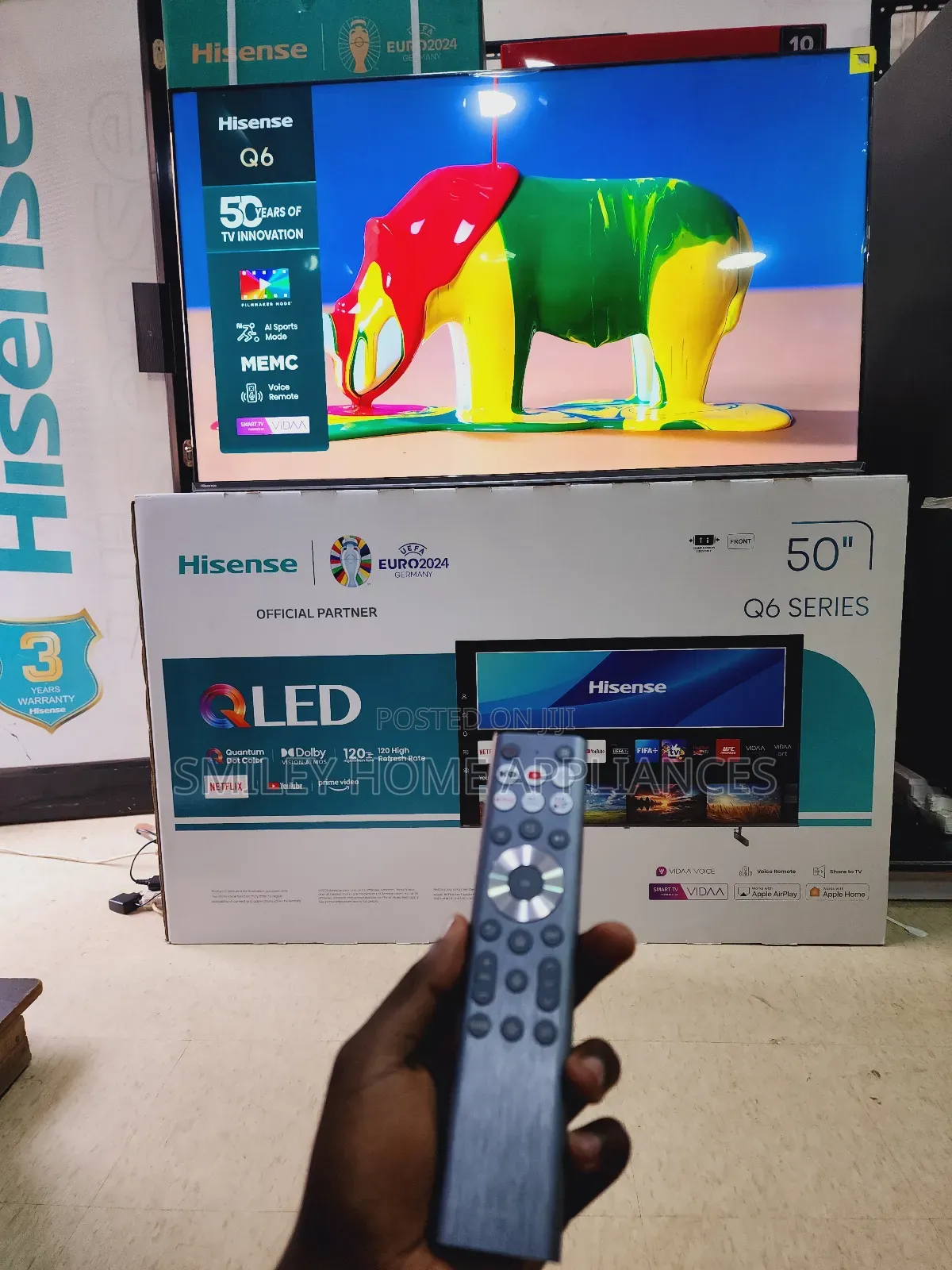 Hisense Quantum Dot Q6 Series 50inches