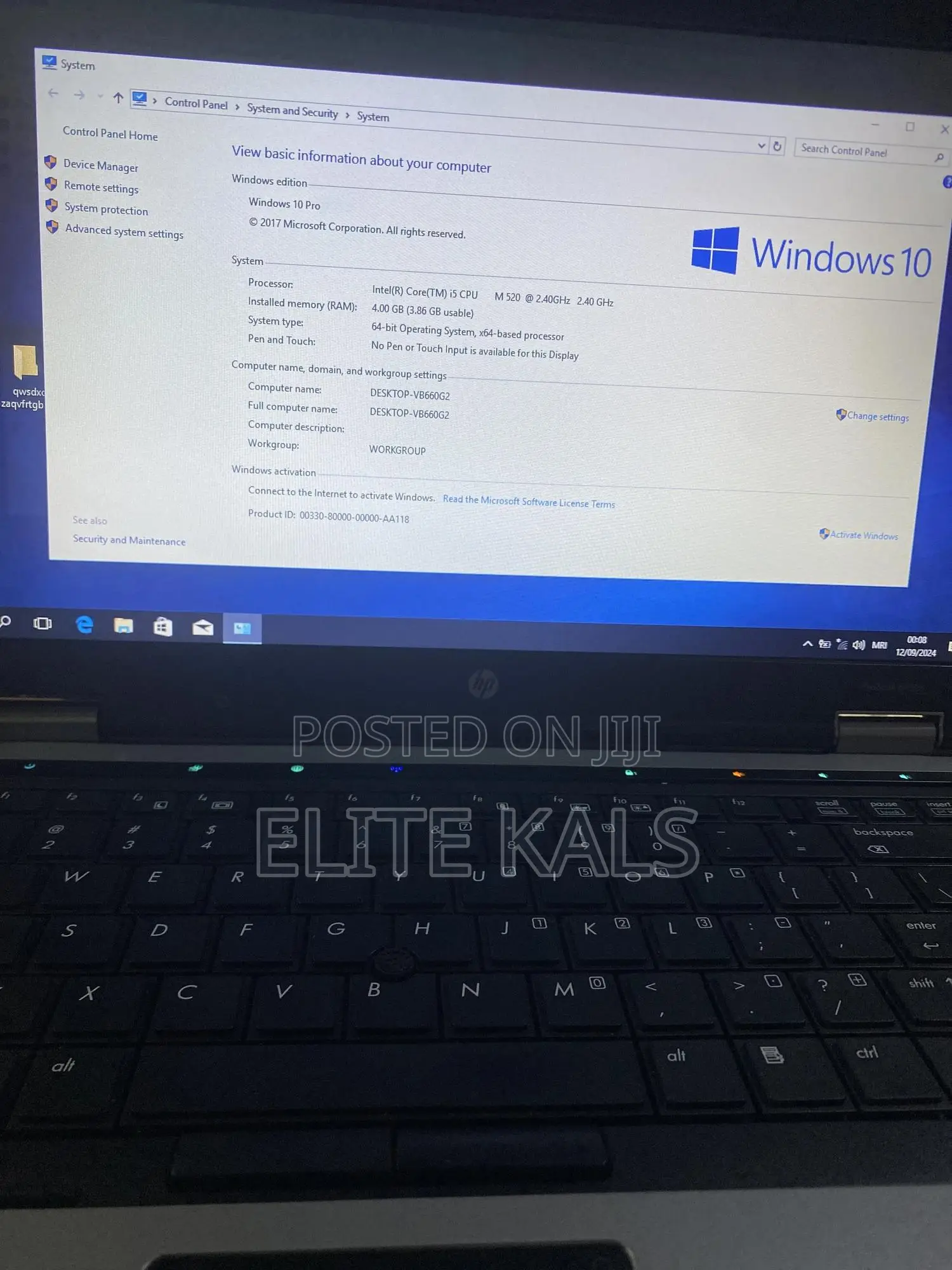 Laptop HP ProBook 6450b 4GB Intel Core I5 HDD 500GB