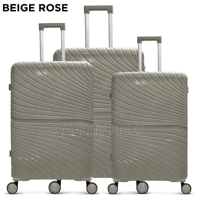 3 Piece S of 20, 24, 28 Inch Carry-on Hard-Sided Suitcase