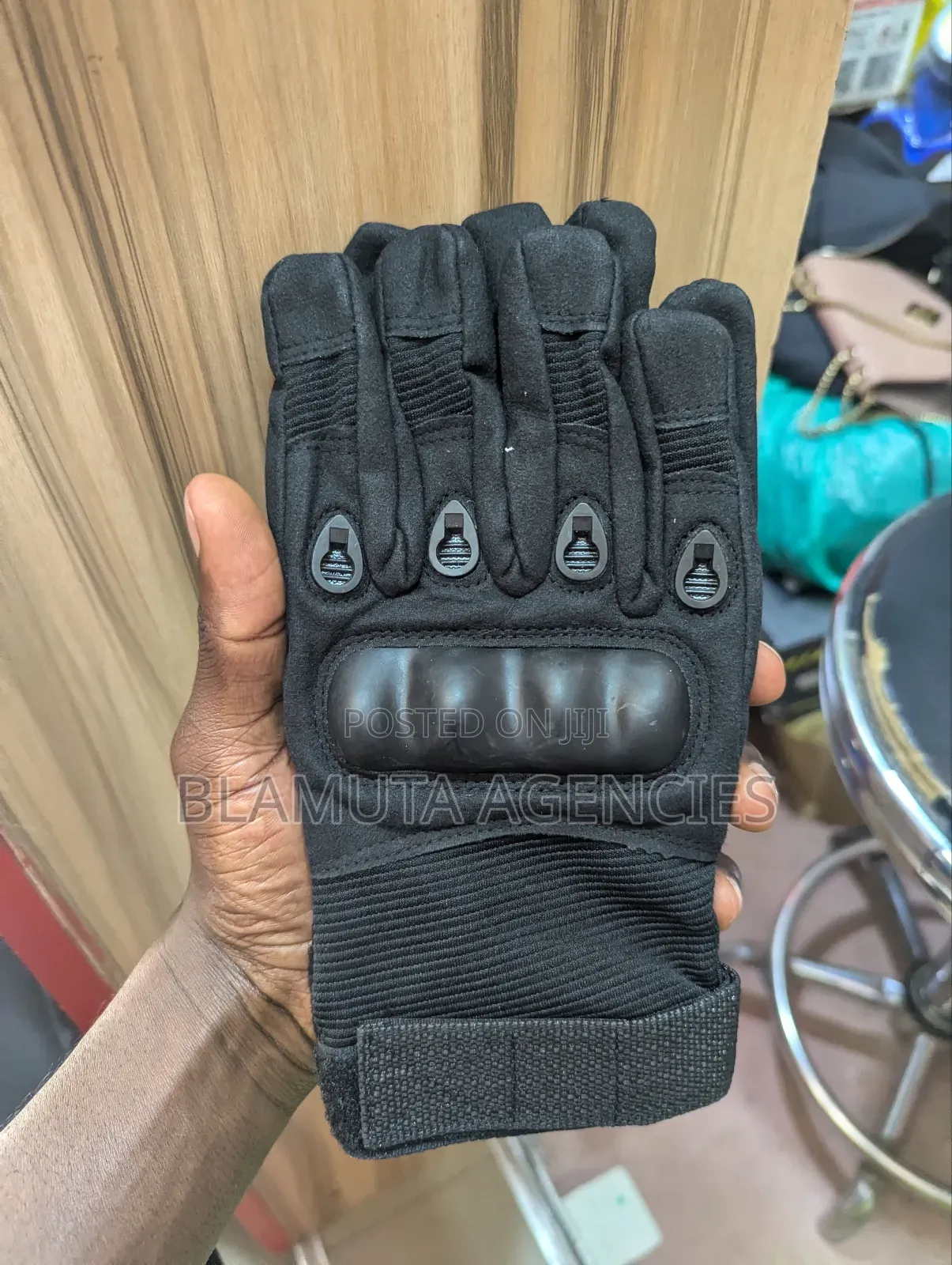 Bike Gloves Leather Heavy Duty