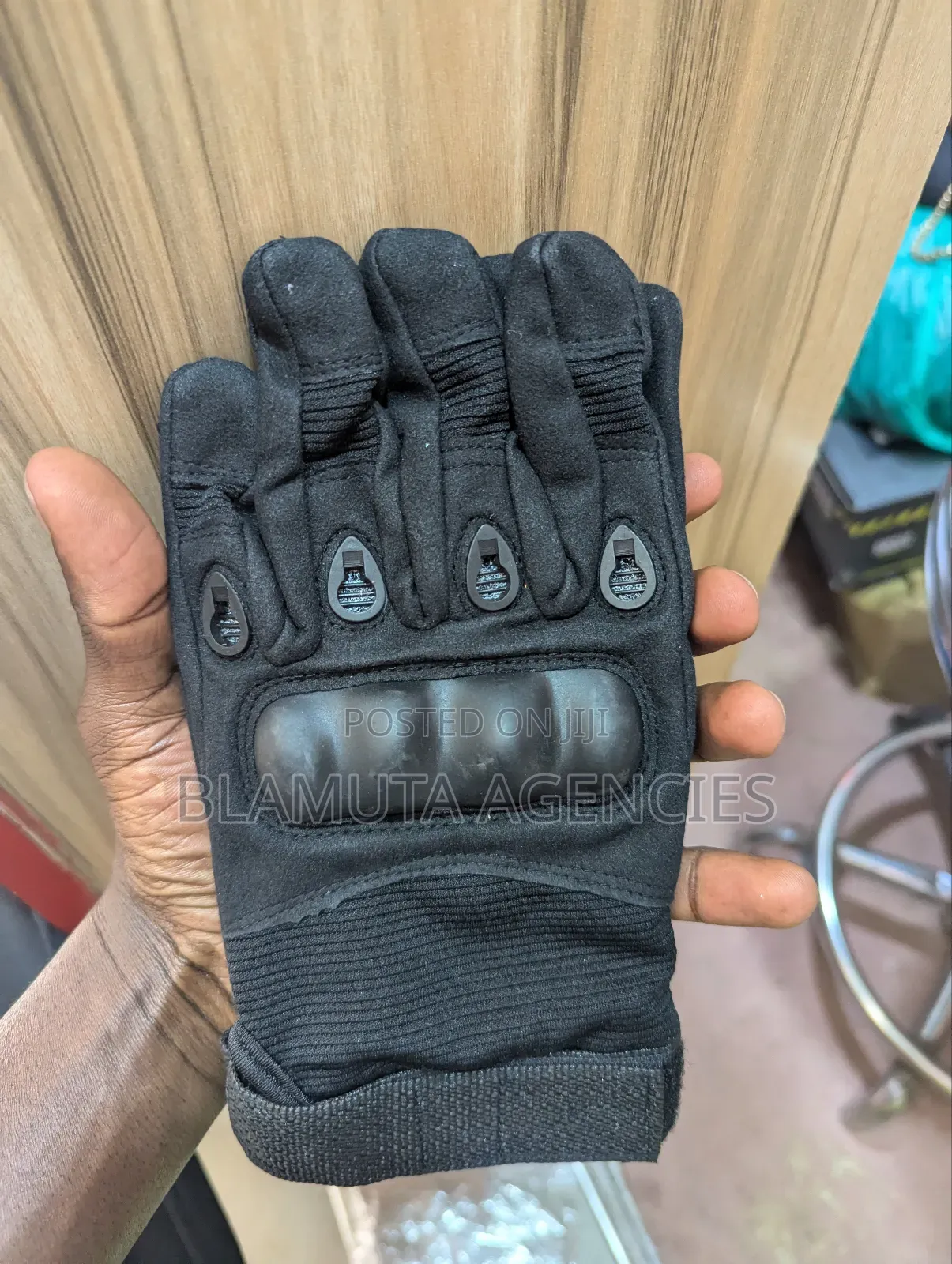 Bike Gloves Leather Heavy Duty
