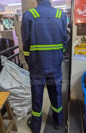 Two Piece Work Wear With Reflectors