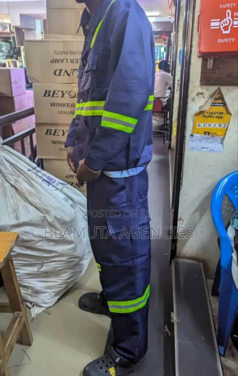 Safety Boy Work Wear With Reflector