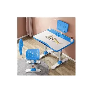 Kids Desk and Chair Set Height Adjustable