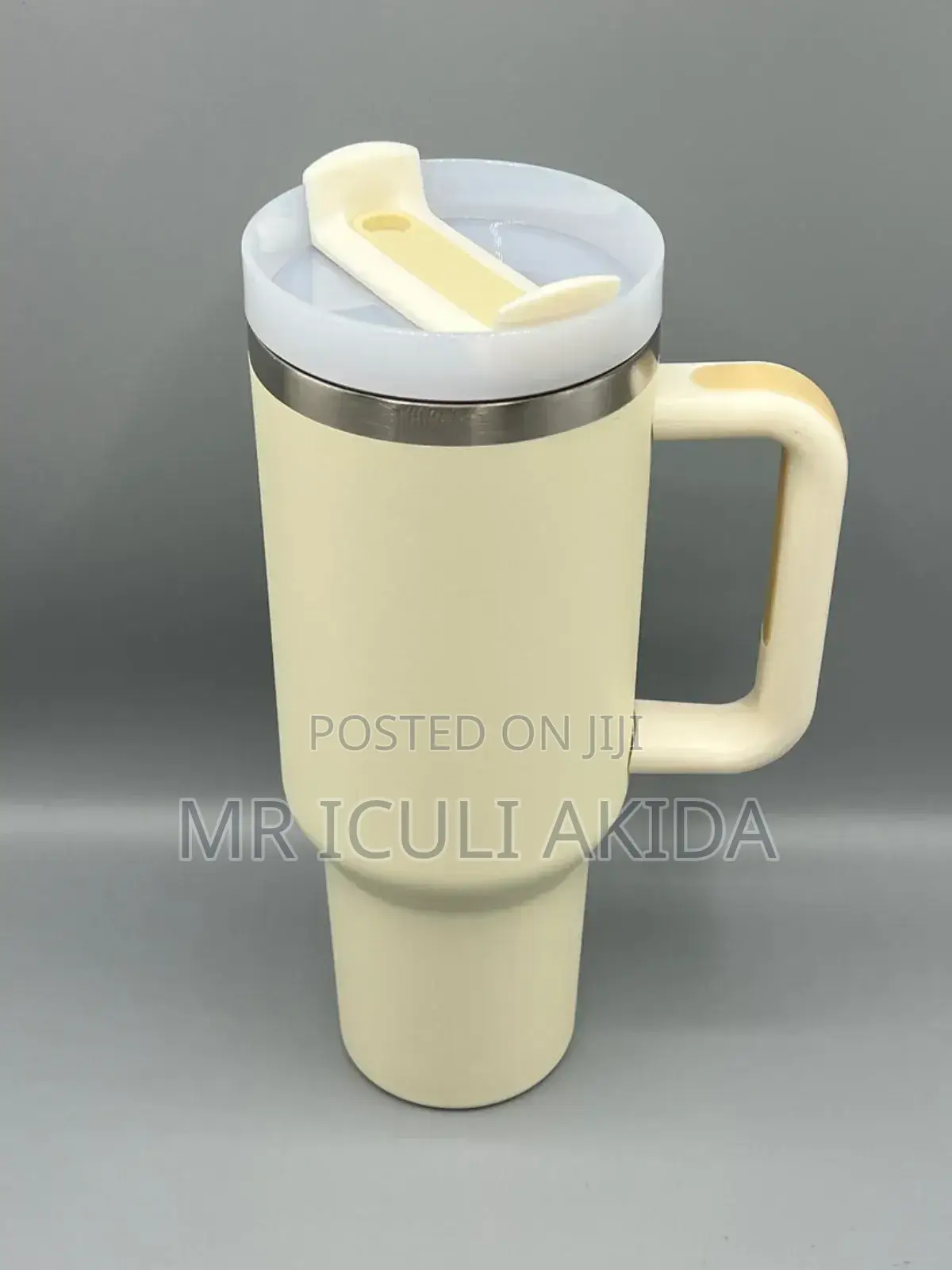 Stanley Tumbler Travel Flask WTH Fliplid,Double Wall Straw