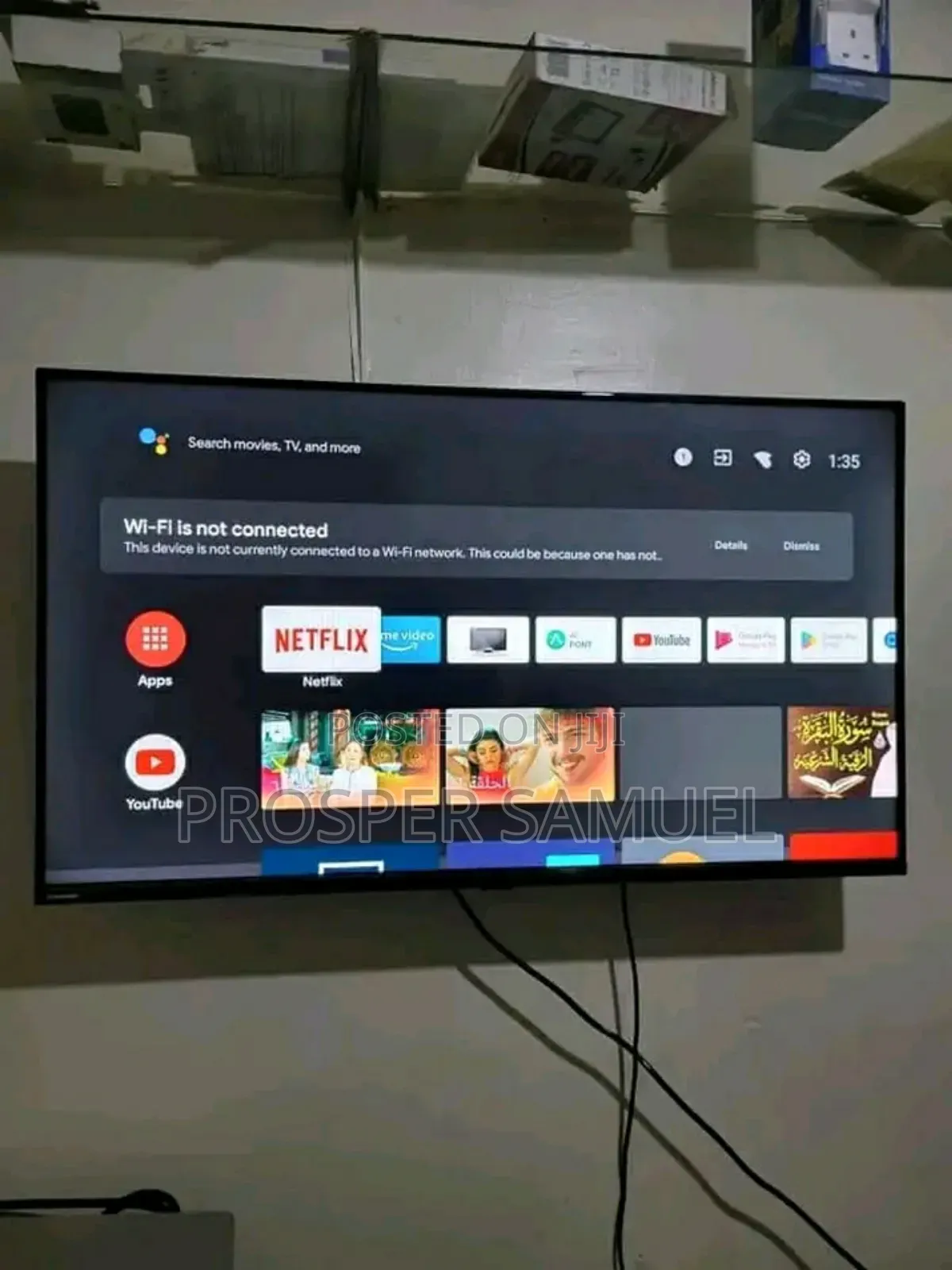 Brand New Lg 60 Inches Smart Flat Screen With Inbuilt Decod