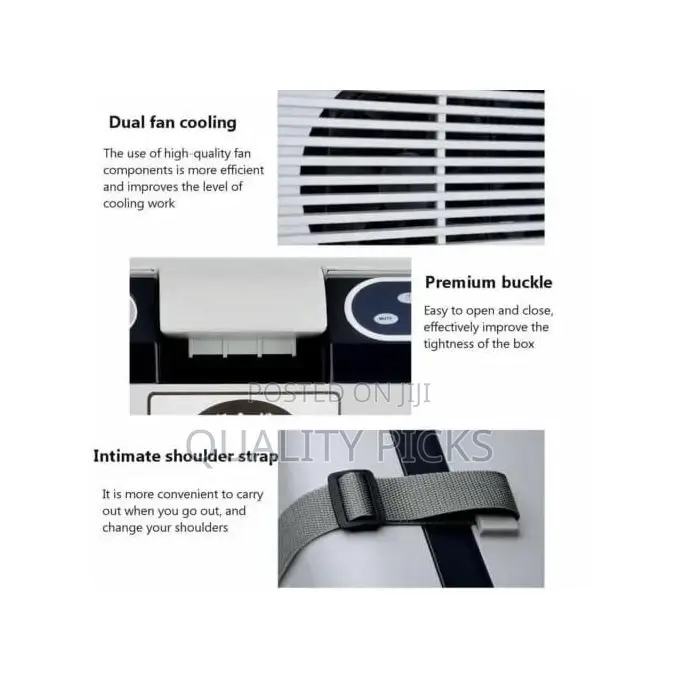 15L Portable Refrigerator,Car Fridge Cooler,Hot and Cold