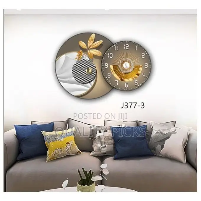 Dinning Room Golden Leaf Decorative Painting