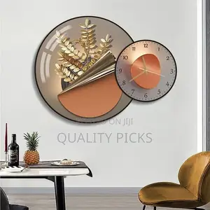 Dinning Room Golden Leaf Decorative Painting