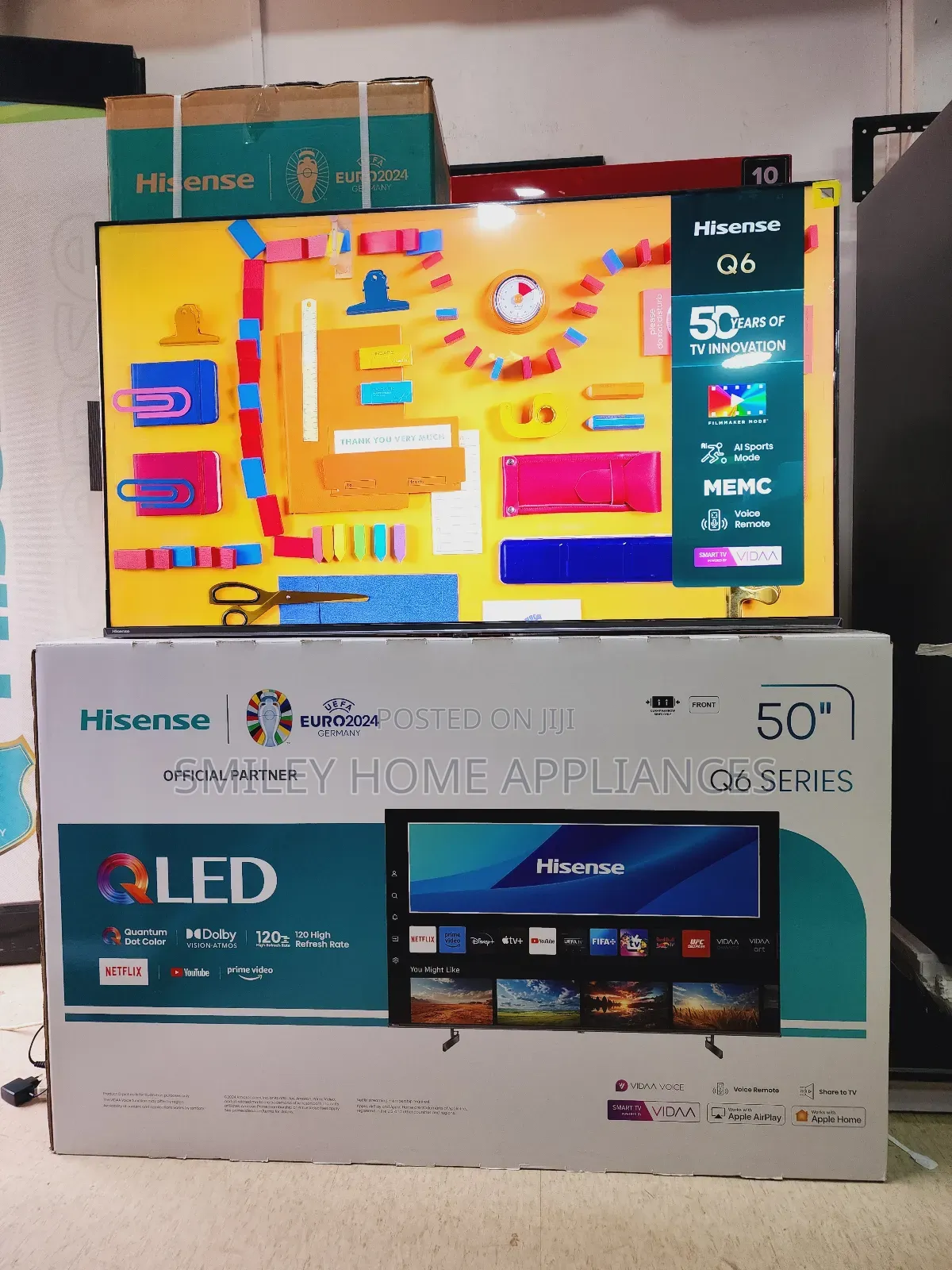 Hisense 2024 Q6 Series Smart Tv 50inches