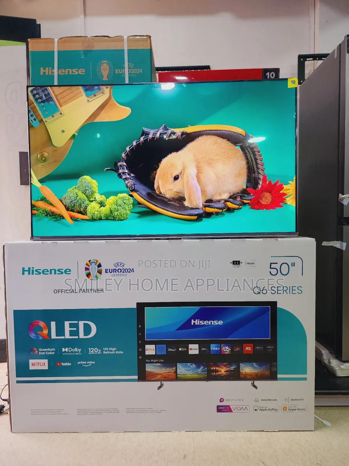 Hisense Qled Q 6 Series 50inches Smart Tv