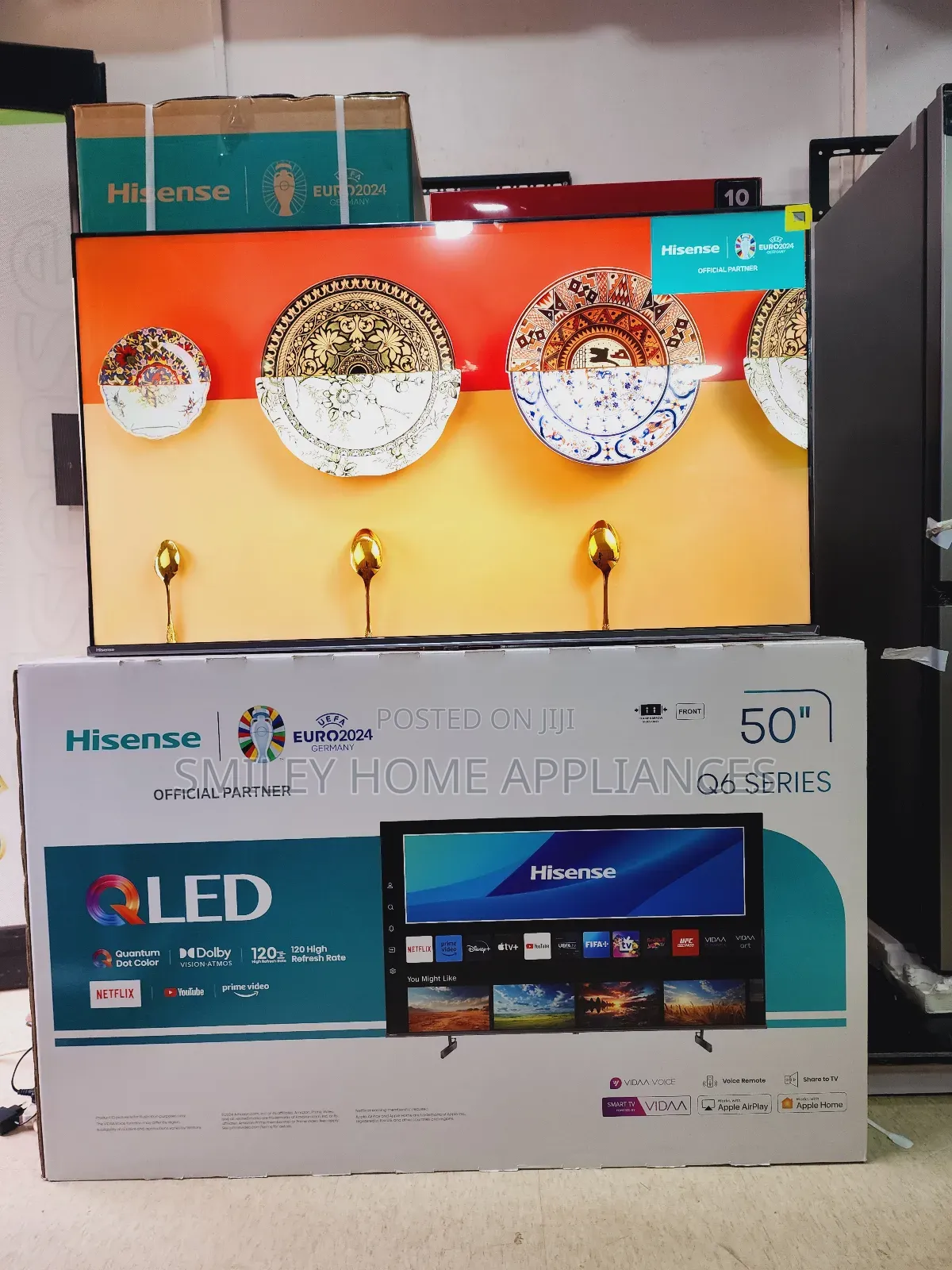 Hisense Qled Q 6 Series 50inches Smart Tv